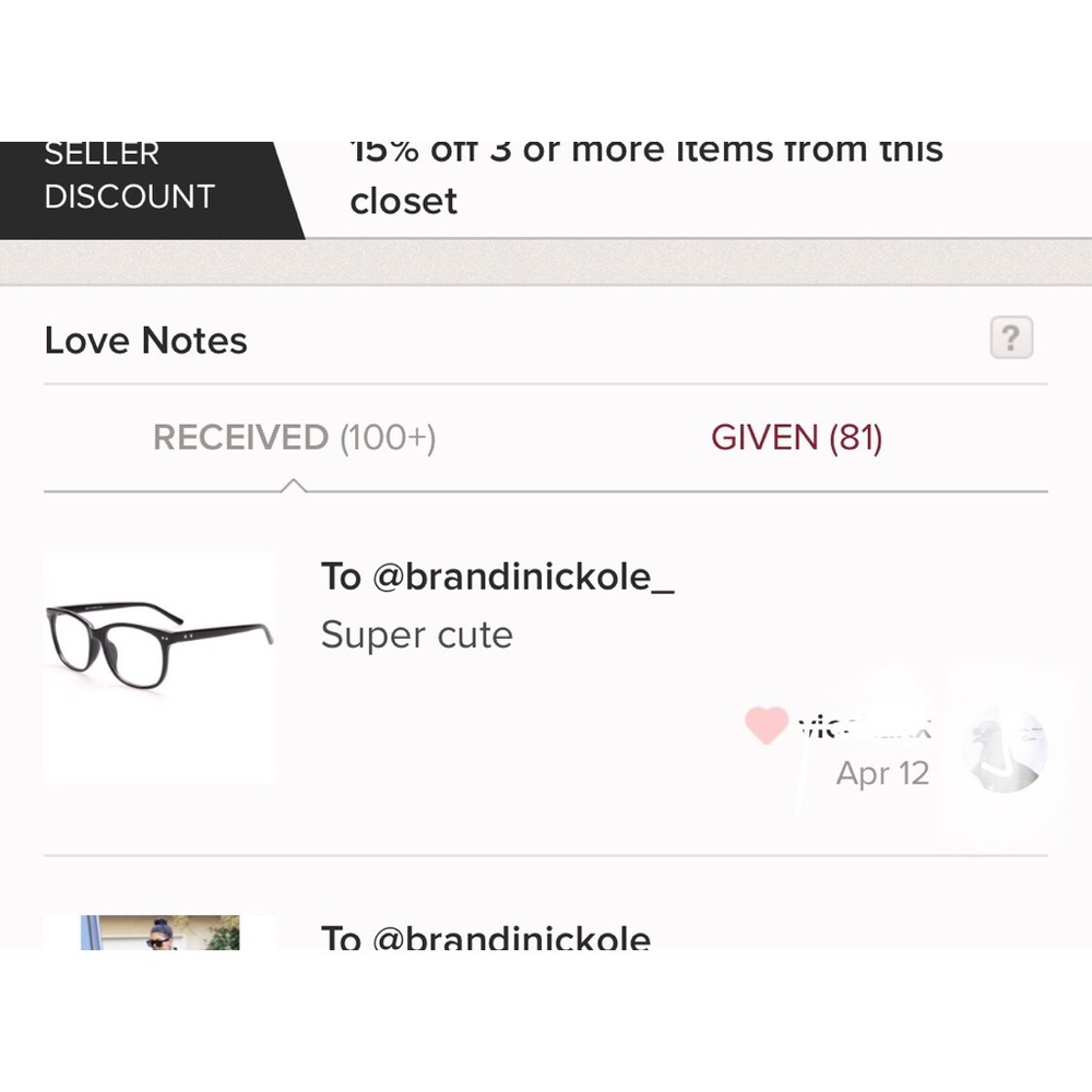 Black Frame Clear Lens Glasses NWOT - Picture 6 of 6